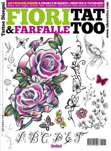 Fiori e farfalle digitali